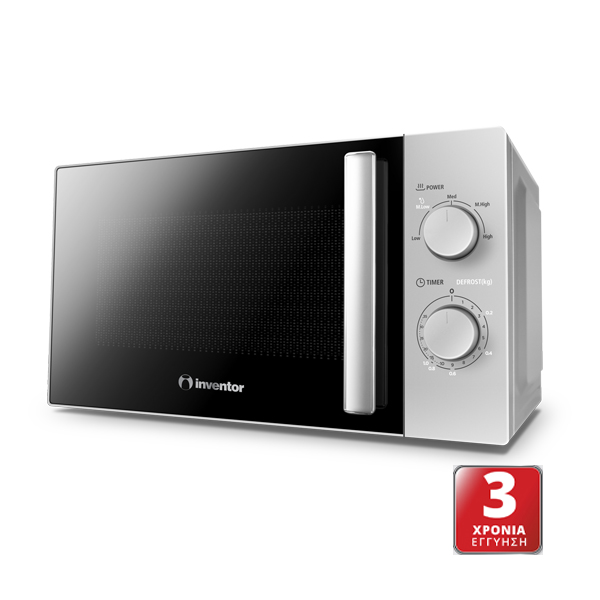 Φούρνος μικροκυμάτων INVENTOR MWO-20LS 700w silver