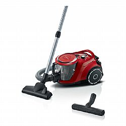 Ηλεκτρική σκούπα BOSCH BGC41Q69 με κάδο ProSilence Κόκκινο