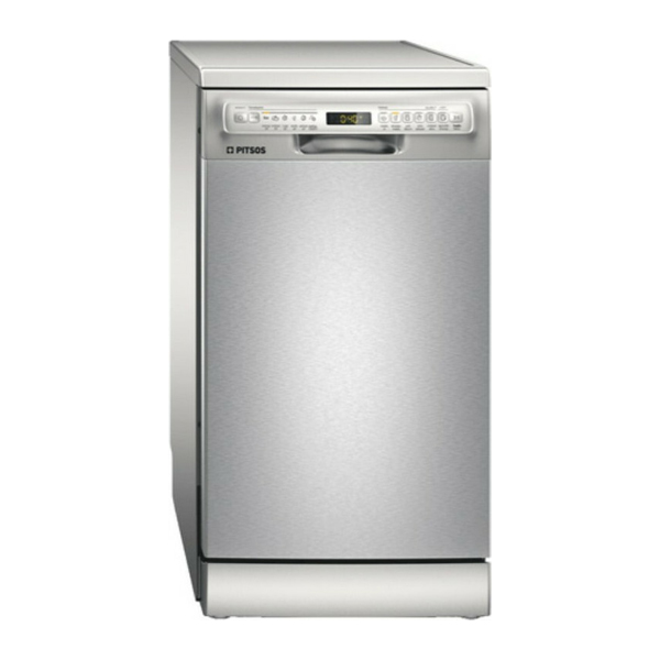 Ελεύθερο πλυντήριο πιάτων PITSOS DSS60I00 45cm Ιnox