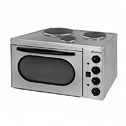 Επιτραπέζιο κουζινάκι FANCY 0153 inox (3 μάτια)