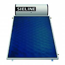 Ηλιακός Θερμοσίφωνας Διπλής Ενέργειας SIELINE Eco 120lt/1,95m² Glass