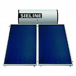 Ηλιακός Θερμοσίφωνας Διπλής Ενέργειας SIELINE Eco 200lt/3,0m² Glass