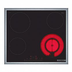 Αυτόνομη κεραμική εστία ΒΟSCH PKF645FP3E Inox 60cm