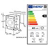 Εντοιχιζόμενο πλυντήριο BOSCH WIW28542EU 8kg-1400rpm