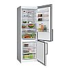 Ψυγειοκαταψύκτης FullNoFrost BOSCH KGN497ICT Inox Antifinger 203x70x67cm
