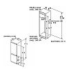 Εντοιχιζόμενος ψυγειοκαταψύκτης BOSCH KIN86ADD0