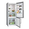 Ψυγειοκαταψύκτης XXL Full No Frost Inox Antifinger BOSCH KGN76XIEP 186x75x80cm 