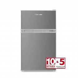 Ψυγείο δίπορτο INVENTOR DPC852LS (85lt) silver