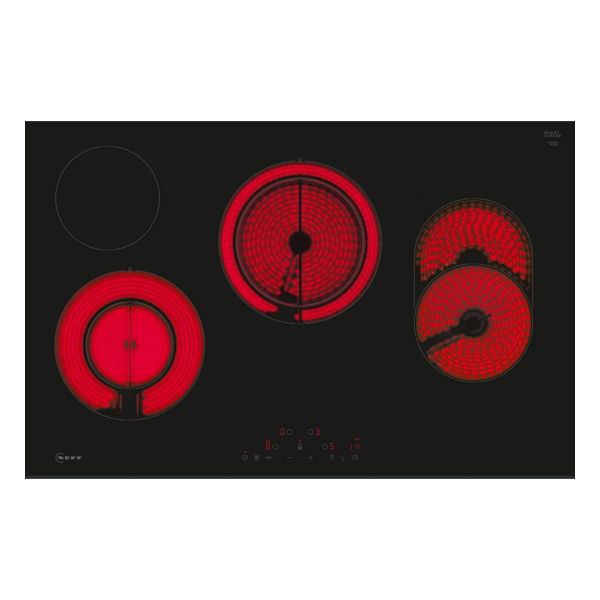 Αυτόνομη κεραμική εστία NEFF T18FDH9L Μαύρο 80cm