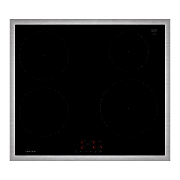 Αυτόνομη κεραμική εστία επαγωγική NEFF T46SBE1L0 60cm