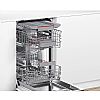 Eντοιχιζόμενο πλυντήριο πιάτων BOSCH SPI4HMS49E Inox 45cm