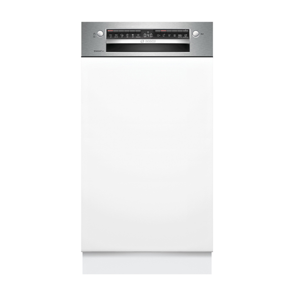 Eντοιχιζόμενο πλυντήριο πιάτων BOSCH SPI4HMS49E Inox 45cm