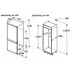 Εντοιχιζόμενος ψυγειοκαταψύκτης BOSCH KBN96VFE0