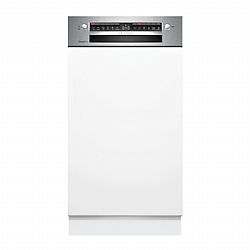 Eντοιχιζόμενο πλυντήριο πιάτων BOSCH SPI4EMS24E Inox 45cm