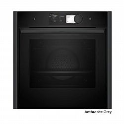 NEFF NFS60E6A0 (B69FY5CY0+Z9060AY0) Εντοιχιζόμενος φούρνος Flex Design Intensive Steam με Slide & Hide Antracite Gray - δώρο βαθύ ταψί