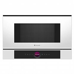 Εντοιχιζόμενος φούρνος μικροκυμάτων BOSCH BFL7221W1 λευκό