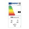 Ψυγείο Total No Frost Inox MIDEA MDRT489MTE46 172,4x59,5x69,5 cm