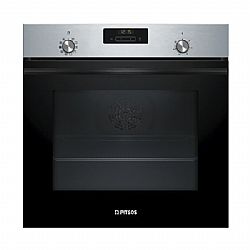 Εντοιχιζόμενος φούρνος PITSOS PH22S40X3 με λειτουργεία επιπρόσθετου ατμού Inox 