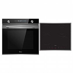 Εντοιχιζόμενο set MIDEA (φούρνος 7NM30E0 + εστία MCH640F145K0FRX)