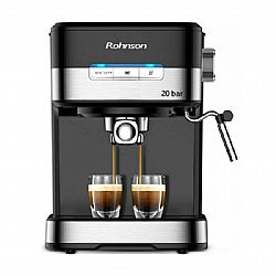 Καφετιέρα espresso ROHNSON R-990 Μαύρο-Inox