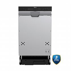Εντοιχιζόμενο πλυντήριο πιάτων MIDEA MDWES1033DB-W 45cm