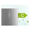 Ψυγειοκαταψύκτης Total No Frost Inox MIDEA MERB345MGC02 185x59,5x70 cm