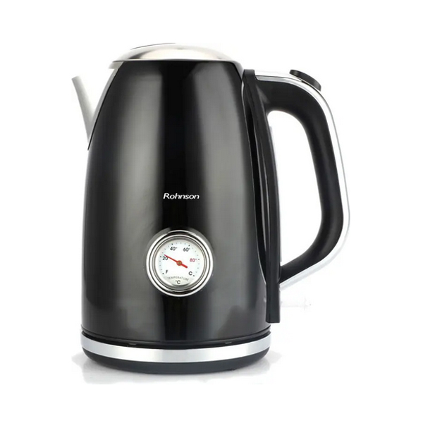 Βραστήρας νερού ROHNSON R-7720 Nostalgia Μαύρο-Inox