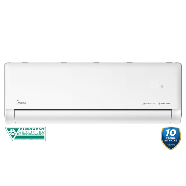 Κλιματιστικό τοίχου MIDEA SOLSTICE inverter EZ-09RD6-I/EZ-09RD6-O 9.000 Btu