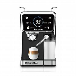 Καφετιέρα Espresso & Cappuccino Barista Dual ROHNSON R-98082 Μαύρο-Inox