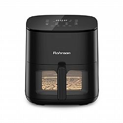 Φριτέζα αέρος ROHNSON R-2856 με αποσπώμενο κάδο 7lt Μαύρο