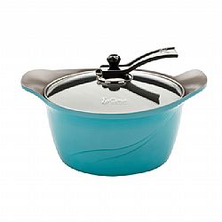Κατσαρόλα με κεραμική επίστρωση La Cena 24cm Blue