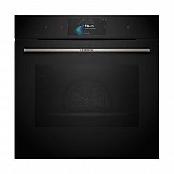 Εντοιχιζόμενος φούρνος BOSCH HSG7584B1 Μαύρος με λειτουργία ατμού