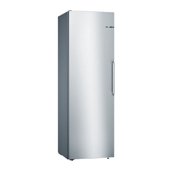Μονόπορτο ψυγείο συντήρησης BOSCH KSV36CIDP Inox antifinger 186x60x65cm