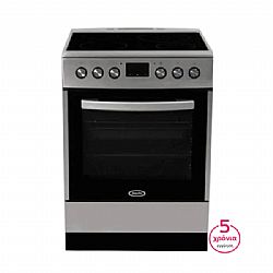 Ελεύθερη κουζίνα κεραμική Ιnox Juro-Pro HK7311SPF