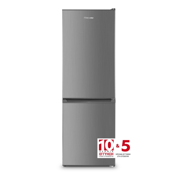 Ψυγειοκαταψύκτης Total No Frost INVENTOR PSC1850NFLI Inox 185.8x60x60cm
