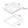 Εντοιχιζόμενο set TEKA (φούρνος HSB 6460 SS SurroundTemp+κεραμική εστία TBC 64120 TCS BK)