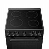 Ελεύθερη κουζίνα κεραμική Μαύρη MIDEA MFO24D-ME4R10F(BK)