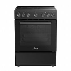Ελεύθερη κουζίνα κεραμική Μαύρη MIDEA MFO24D-ME4R10F(BK)