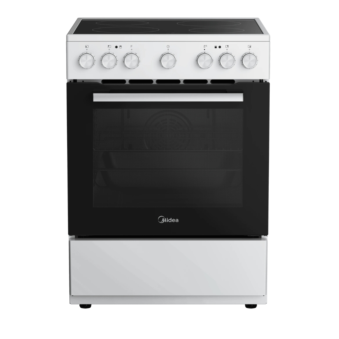 Ελεύθερη κουζίνα κεραμική λευκό MIDEA MFO24D-ME4R10F(WH)