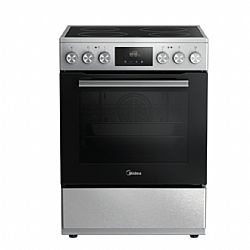 Ελεύθερη κουζίνα κεραμική inox MIDEA MFO24D-AE4R10F(SS)