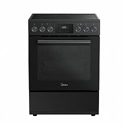 Ελεύθερη κουζίνα κεραμική inox MIDEA MFO24D-AE4R10F(BK)