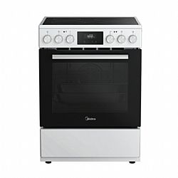 Ελεύθερη κουζίνα κεραμική λευκό MIDEA MFO24D-AE4R10F(WH)