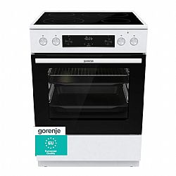 Ελεύθερη κουζίνα κεραμική Λευκή Gorenje GECS6C70WPA